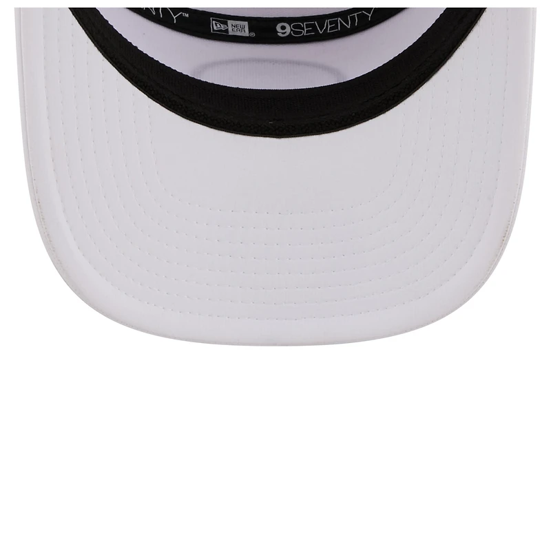 Casquette ajustable New Era blanche Hamilton Tiger-Cats 2026 Sideline Rope 9SEVETNTY pour homme