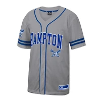 Men's Colosseum Gray Hampton Pirates Free Spirited Baseball Jersey