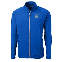 Men's Cutter & Buck Royal Hampton Pirates Big Tall Adapt Eco Knit Hybrid Recycled Full-Zip Jacket