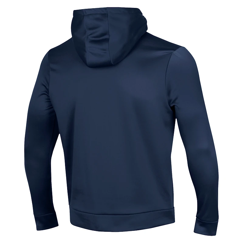Sweat à capuche bleu marine Hampton Pirates Softball pour homme Under Armour