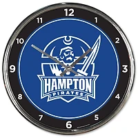 Horloge murale chromée WinCraft Hampton Pirates Team