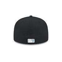 Casquette ajustée 59FIFTY bleu clair pour homme New Era Harrisburg Senators Theme Nights