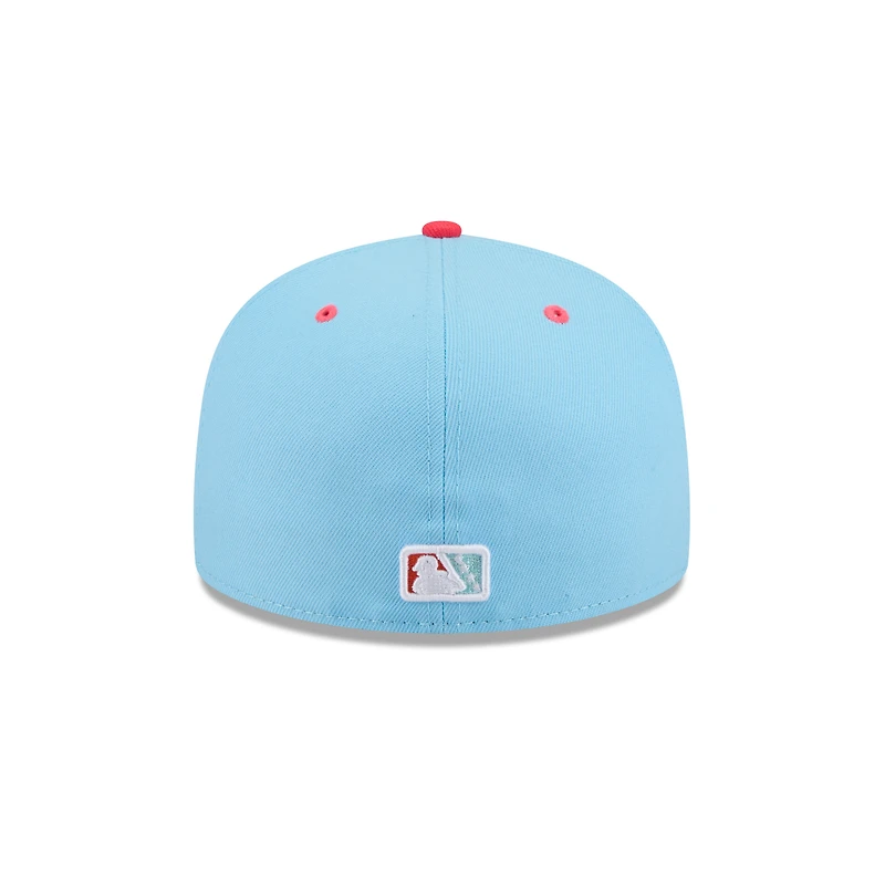 Casquette ajustée 59FIFTY bleu clair pour homme New Era Harrisburg Senators Theme Nights