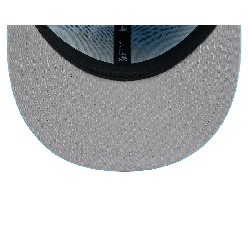 Casquette ajustée 59FIFTY bleu clair pour homme New Era Harrisburg Senators Theme Nights