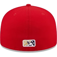 NWE HARSEN RED HOME MIB AUTHENTIC COLLECTION 59FIFTY HATMENHIC