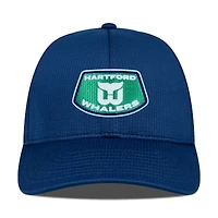 Men's Levelwear Navy Hartford Whalers  Skylight Zephyr Adjustable Hat