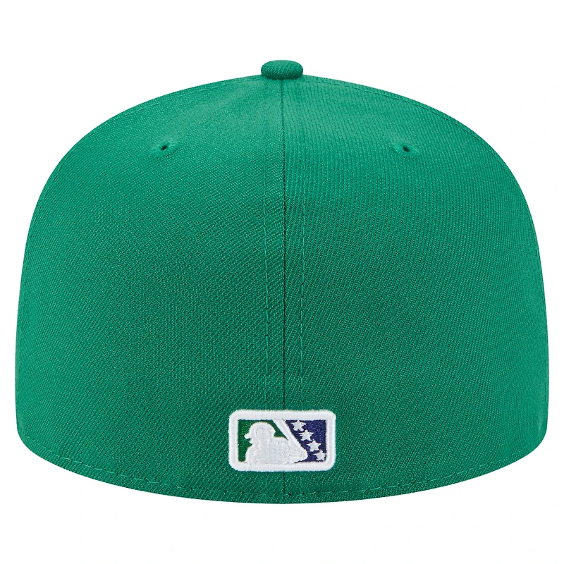 Men's New Era  Green Hartford Yard Goats Authentic Collection 59FIFTY Fitted Hat