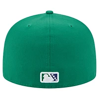 Men's New Era  Green Hartford Yard Goats Authentic Collection 59FIFTY Fitted Hat