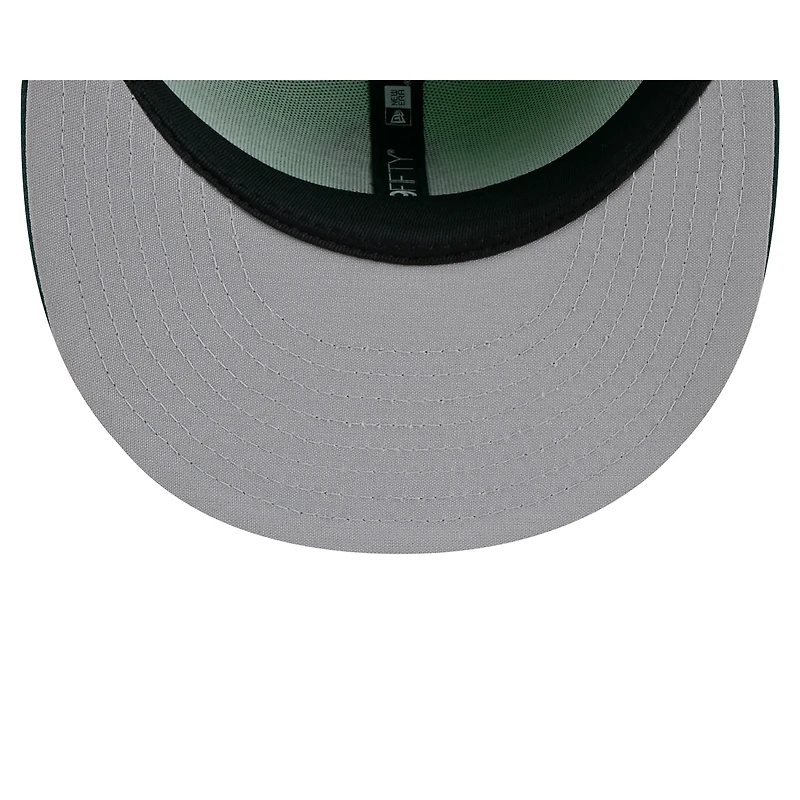 Casquette ajustée 59FIFTY verte Hartford Yard Goats Theme Nights de New Era pour homme