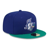 Men's New Era  Green Hartford Yard Goats Theme Nights 59FIFTY Fitted Hat