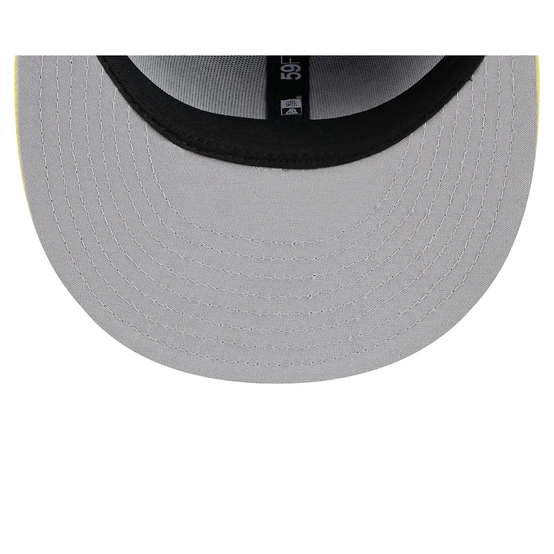 Casquette ajustée 59FIFTY pour homme New Era violette Hartford Yard Goats Theme Nights