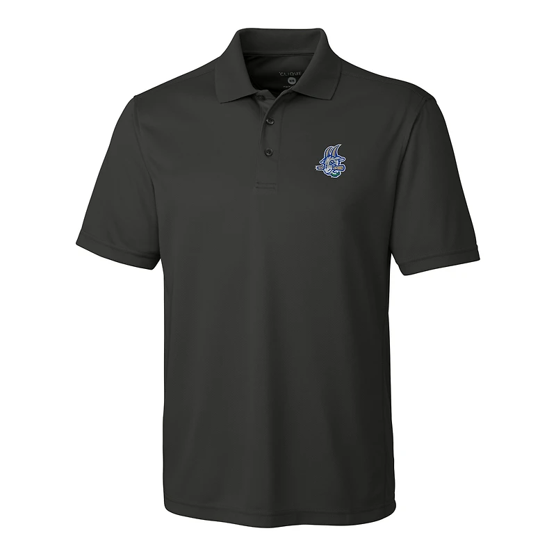 Polo technique piqué Hartford Yard Goats Clique Ice pour homme, gris Cutter & Buck