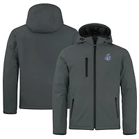 Veste softshell isolante entièrement zippée pour homme Cutter & Buck Steel Hartford Yard Goats Clique Equinox