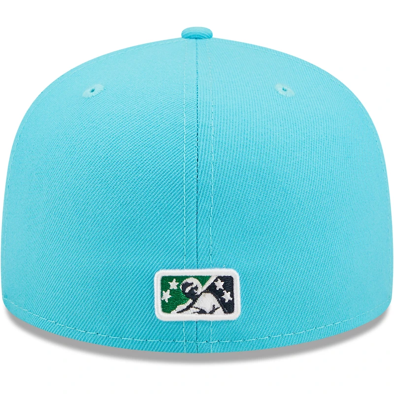Casquette ajustée New Era Aqua/Black Chivos De Hartford Copa La Diversion 59FIFTY pour homme