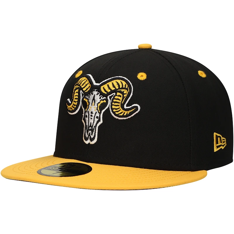 Casquette ajustée Chivos de Hartford Copa la Diversión 59FIFTY New Era noire pour homme