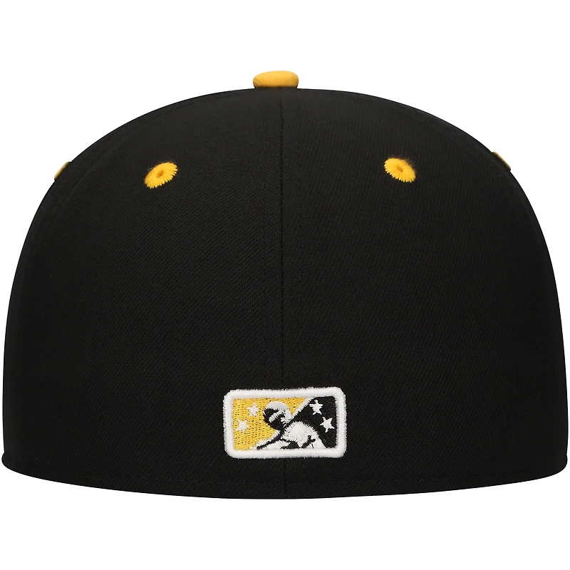 Men's New Era Black Chivos de Hartford Copa la Diversión 59FIFTY Fitted Hat