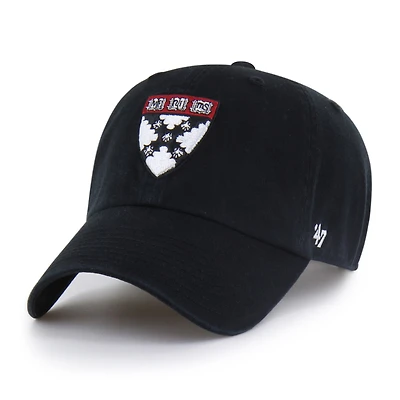 Men's '47 Khaki Harvard Crimson Clean Up Adjustable Hat