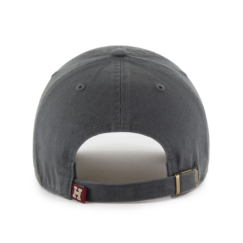 Men's '47 Charcoal Harvard Crimson Clean Up Adjustable Hat