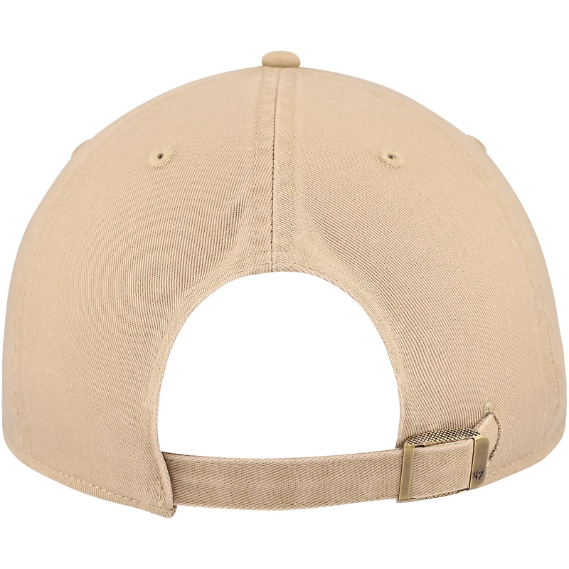 Casquette ajustable '47 Khaki Harvard Crimson Clean Up pour hommes