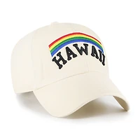 Men's '47 Sand Hawaii Rainbow Warriors Vault Clean Up Adjustable Hat
