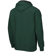 Sweat à capuche Colosseum Green Hawaii Warriors Arch & Logo 3.0 pour homme