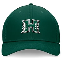 Men's Top of the World Green Hawaii Rainbow Warriors Spacer Flex Hat