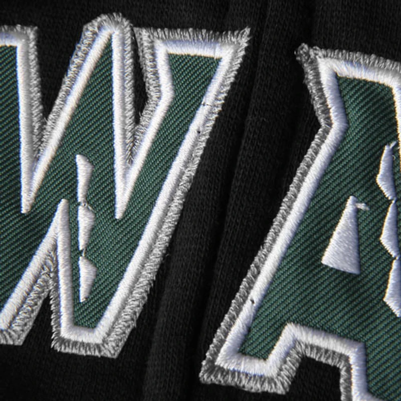 Sweat à capuche zippé Stadium Athletic Warriors d'Hawaï pour femme avec nom arqué
