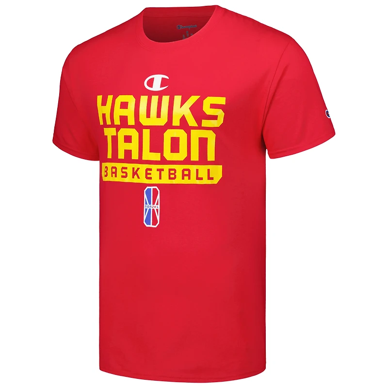 Unisex Champion  Red Hawks Talon GC On-Court 2K League Authentic Practice T-Shirt