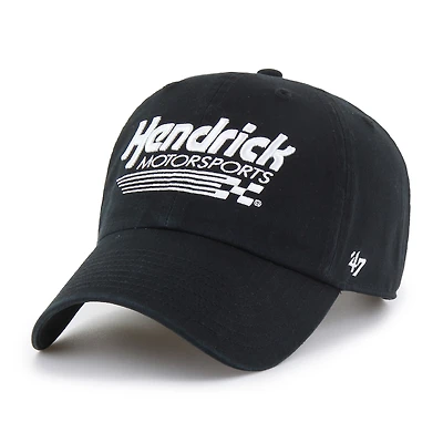 Men's '47  Black Hendrick Motorsports  Clean Up Adjustable Hat