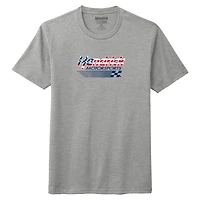 T-shirt patriotique Hendrick Motorsports gris chiné pour homme