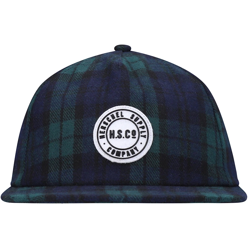 Casquette réglable Herschel Supply Co. Scout bleu/vert pour homme