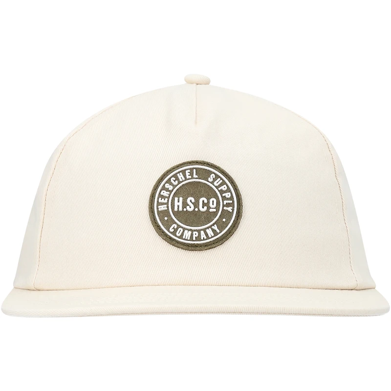Casquette Herschel Supply Co. Cream Scout ajustable pour homme