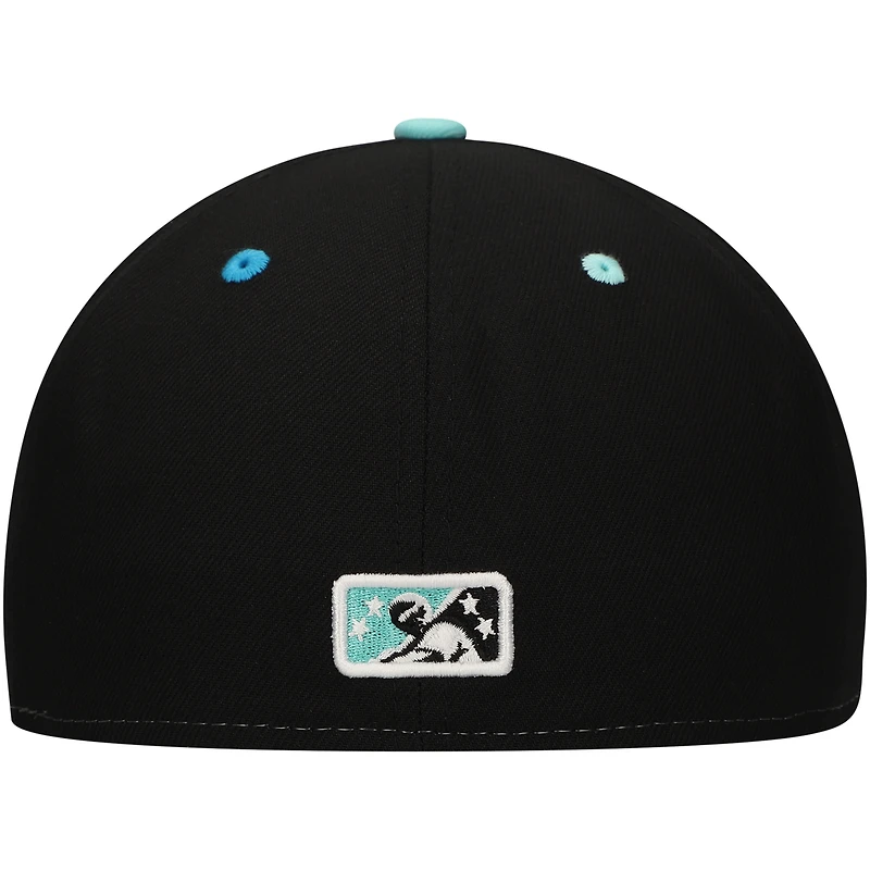 Men's New Era White Llamas de Hickory Copa la Diversión 59FIFTY Fitted Hat