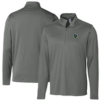 Pull demi-zippé pour homme Cutter & Buck Steel Hillsboro Hops Clique Spin Eco Performance