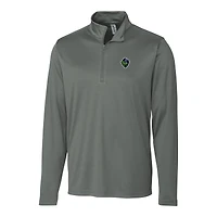 Pull demi-zippé pour homme Cutter & Buck Steel Hillsboro Hops Clique Spin Eco Performance