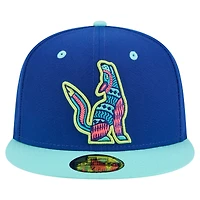 Men's New Era Blue Hillsboro Hops Copa de la Diversión 59FIFTY Fitted Hat