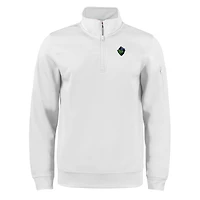 Pull-over unisexe à demi-zip Clique Lift Eco Performance de Cutter & Buck White Hillsboro Hops