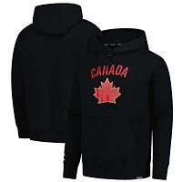 Sweat à capuche noir Hockey Canada 2024 Core Ultimate