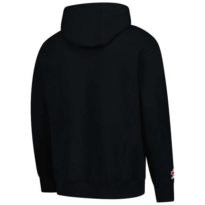 Sweat à capuche noir Hockey Canada 2024 Core Ultimate