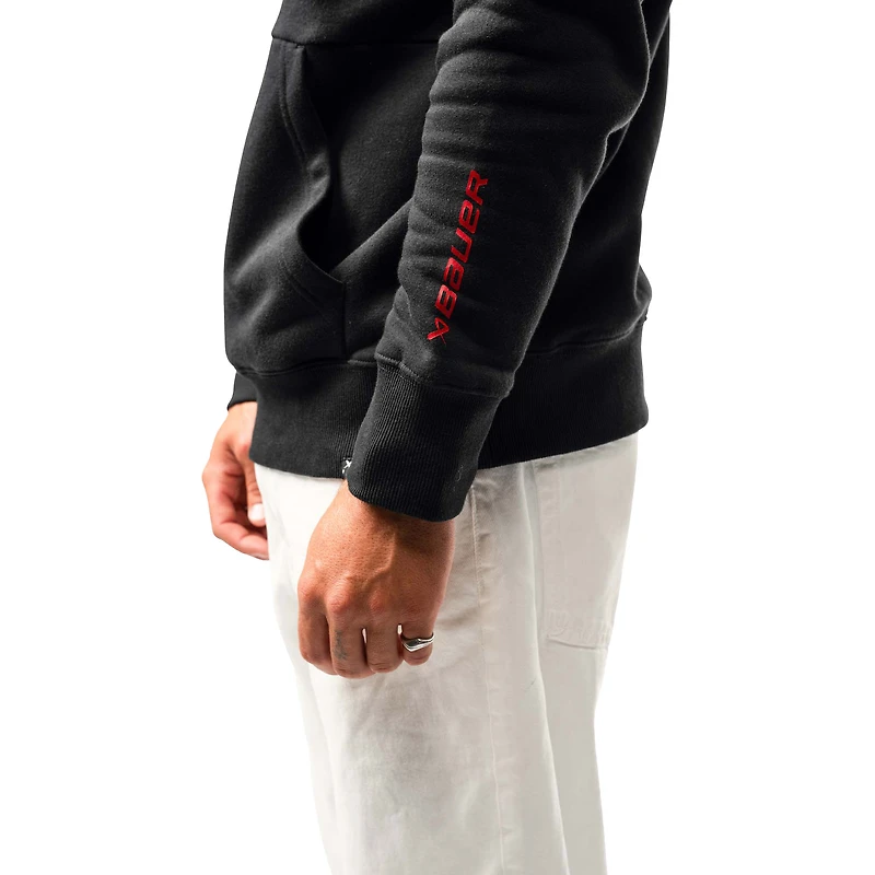 Sweat à capuche noir Hockey Canada 2024 Core Ultimate