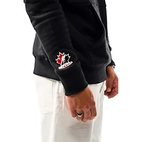 Sweat à capuche noir Hockey Canada 2024 Core Ultimate