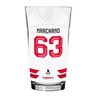 Brad Marchand Hockey Canada 16oz Mixing Glass