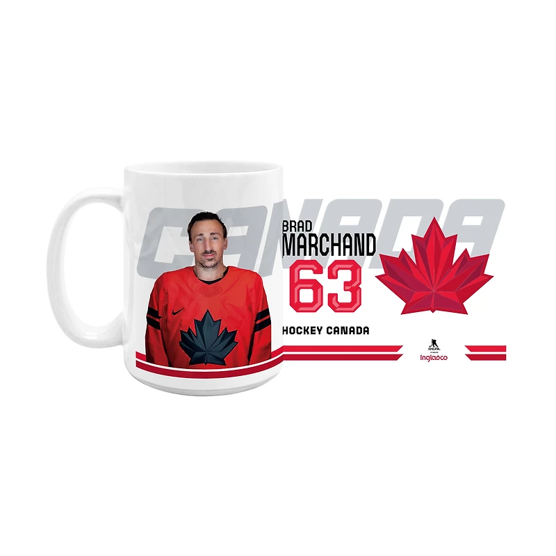 Mug en céramique 15 oz avec photo de Brad Marchand (Hockey Canada)