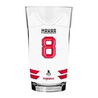 Cale Makar Hockey Canada 16oz Mixing Glass