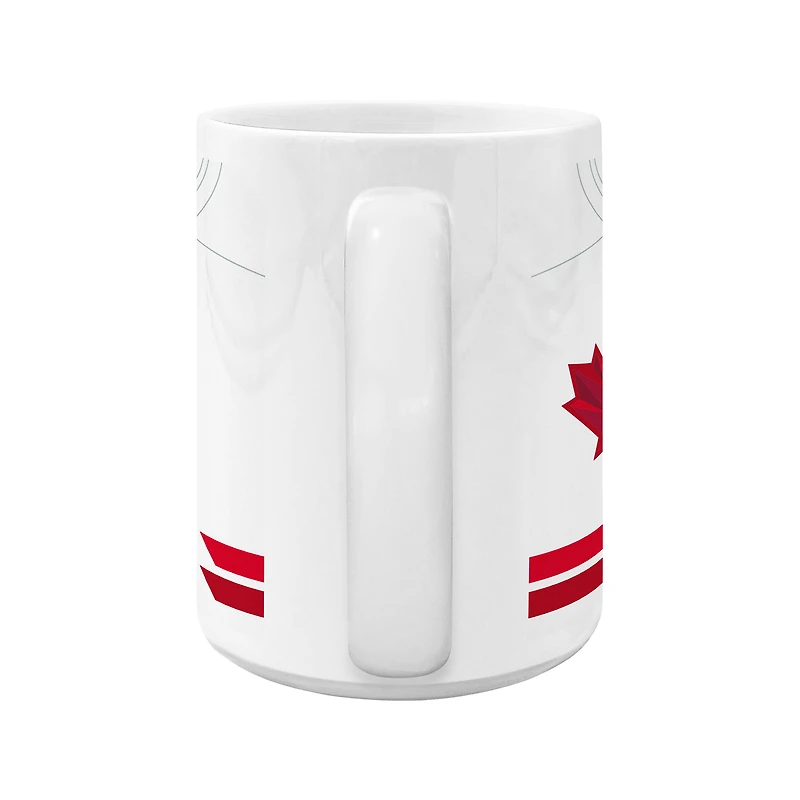 Cale Makar Hockey Canada Home Jersey 15oz Ceramic Mug