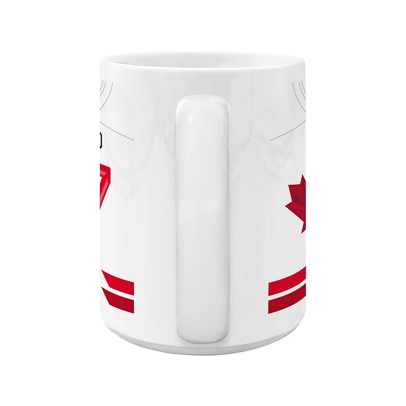 Connor McDavid Hockey Canada Home Jersey 15oz Ceramic Mug