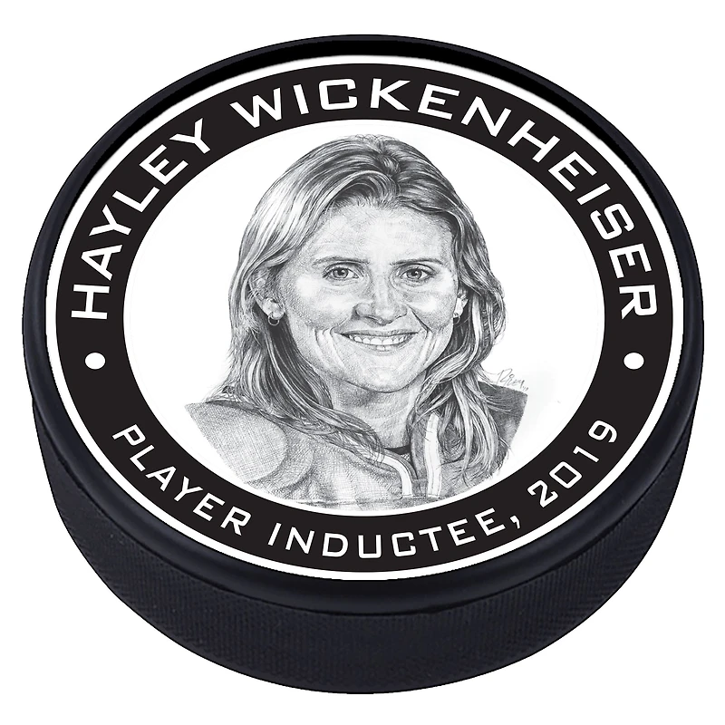 Hayley Wickenheiser Hockey Canada - Rondelle de hockey texturée Legends Line