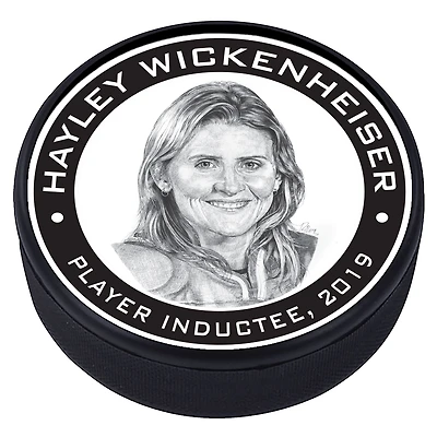 Hayley Wickenheiser Hockey Canada - Rondelle de hockey texturée Legends Line