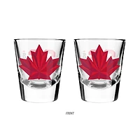 Hockey Canada 2-Pack Shot Glass Set