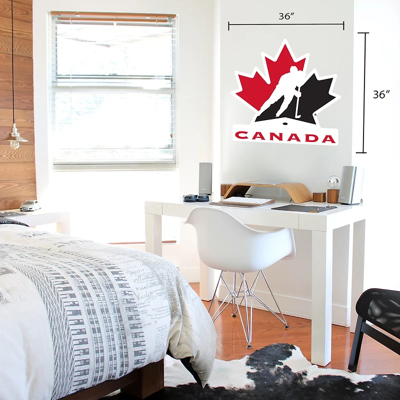 Hockey Canada - 36'' x 36'' Repositional Wall Decal
